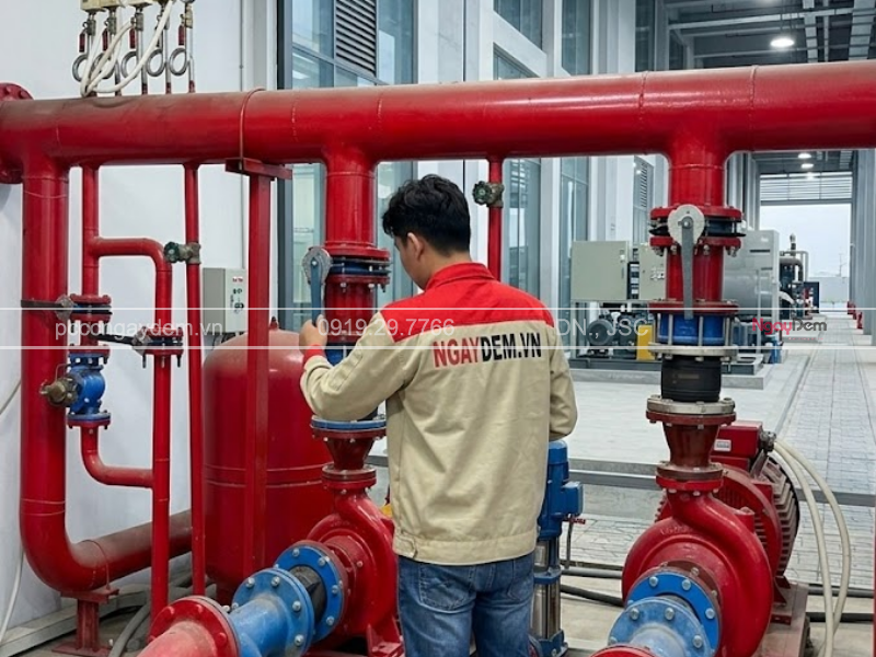 bảo dưỡng máy bơm PCCC