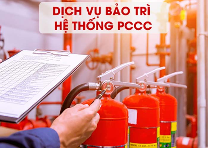 Dịch vụ bảo trì hệ thống pccc
