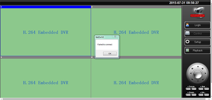 Không xem được hình ảnh của camera từ xa qua mạng