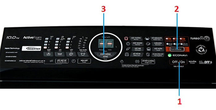 HƯỚNG DẪN SỬ DỤNG MÁY GIẶT PANASONIC - ( NA-FS10V7LRV )