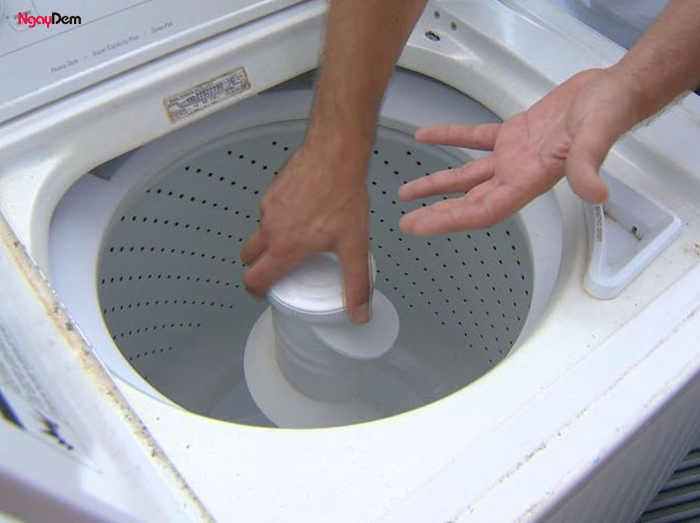 Nước chưa được cấp tới máy giặt