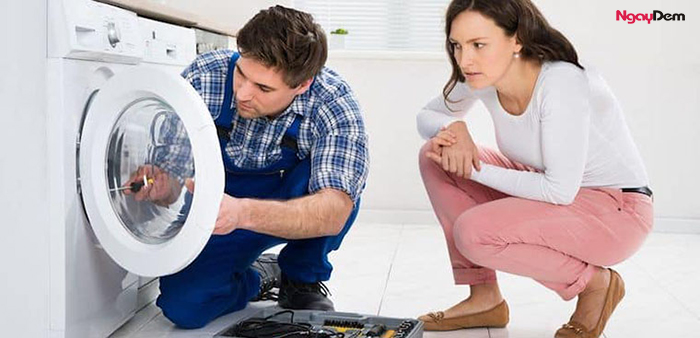 Máy giặt không hoạt động