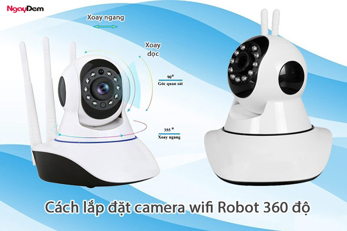 Cách lắp đặt camera không dây