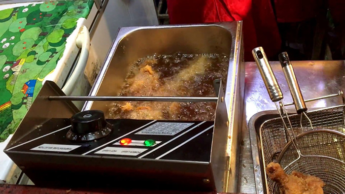 cách chiên gà rán