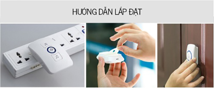Hướng dẫn lắp đặt chuông cửa không dây