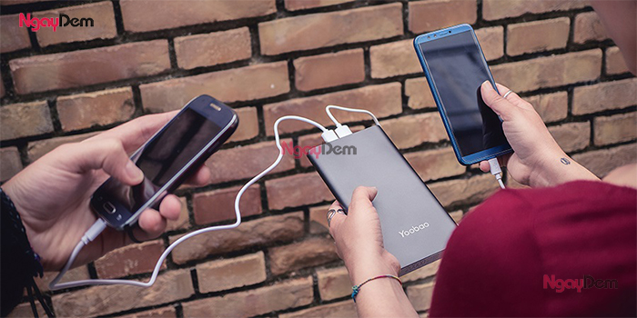 Dùng thử sạc dự phòng trước khi mua