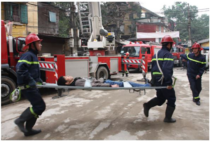 Cứu người khi gặp hỏa hoạn