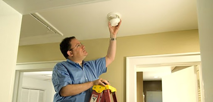 Chọn vị trí lắp thiết bị đầu báo cháy 