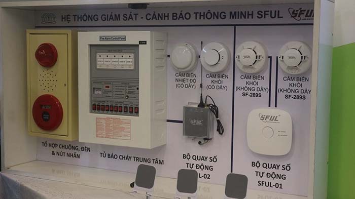 Hệ thống báo cháy qua điện thoại