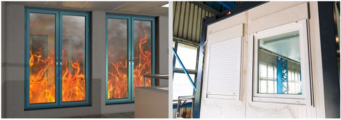 Cửa nhôm chống cháy là gì