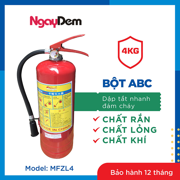 Bình chữa cháy mfzl4