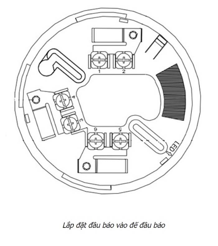 Cách đấu nối dây chuông báo cháy