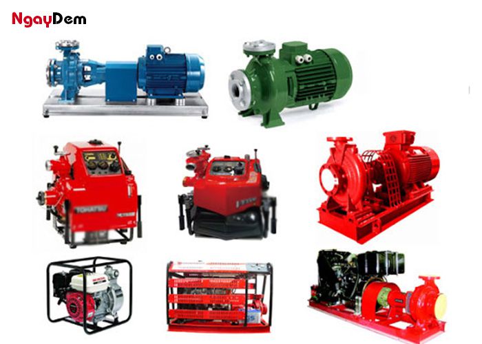 Các loại máy bơm PCCC