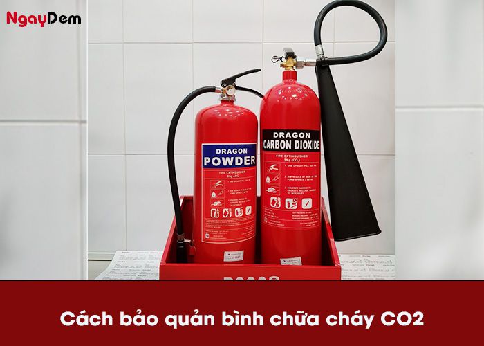 Cách bảo quản bình chữa cháy đúng cách
