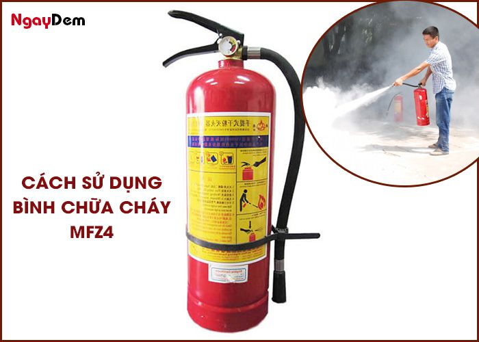 Hướng dẫn cách sử dụng bình chữa cháy