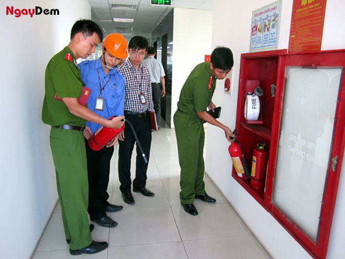 quy trình nghiệm thu phòng cháy chữa cháy