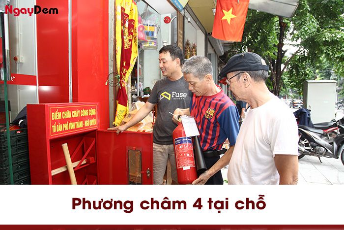 Nội dung của phương châm 4 tại chỗ