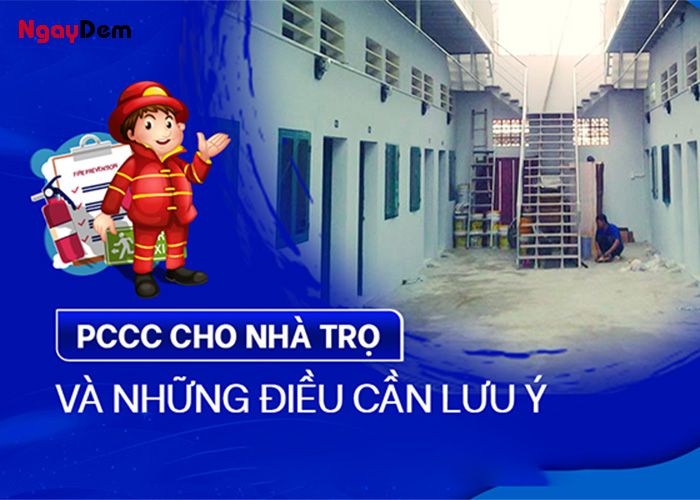 Những quy định phòng cháy chữa cháy nhà trọ