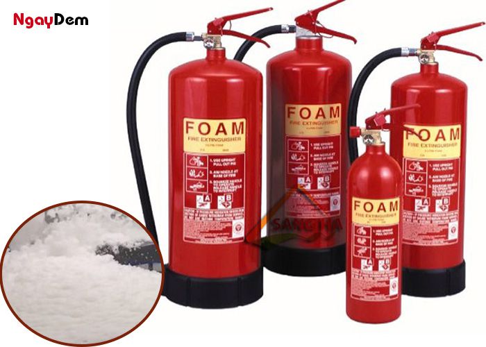 Bình chữa cháy ở quận Tân Bình - bọt Foam