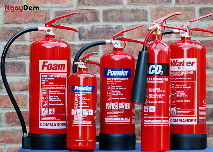 Bình cứu hoả dập tắt mọi đám cháy