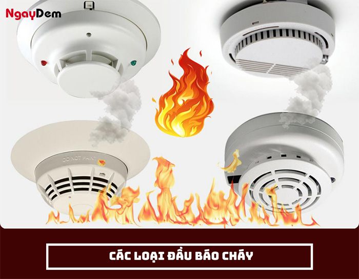 Các loại đầu báo cháy hiện nay