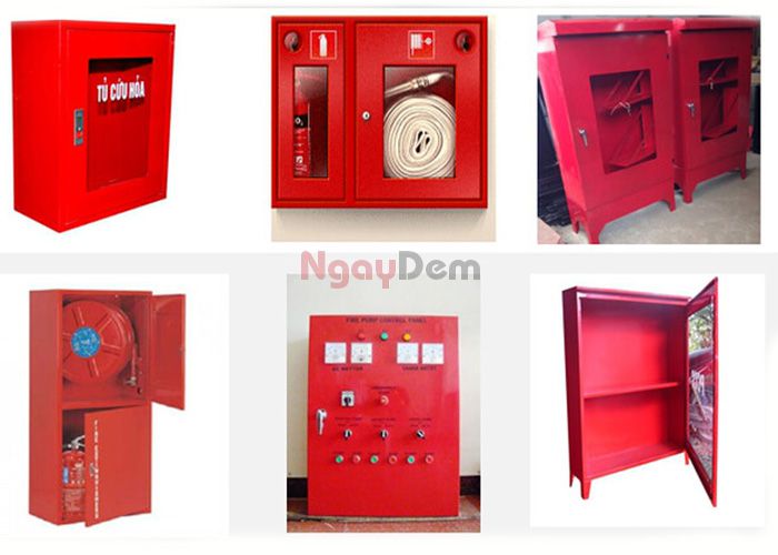 Các loại tủ PCCC phổ biến