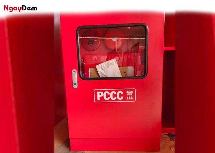 Cấu tạo của tủ phòng cháy chữa cháy