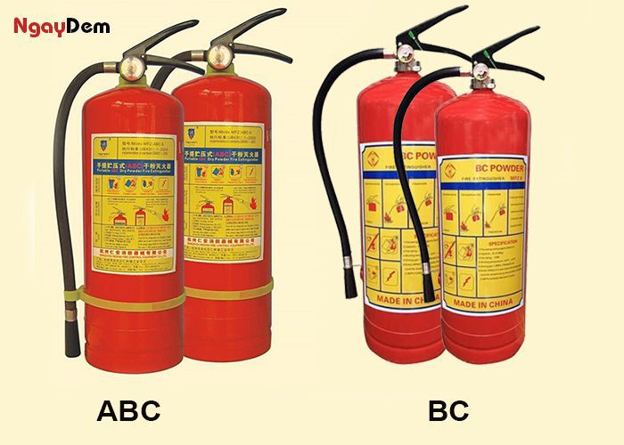 Ký hiệu bình chữa cháy ABC- BC