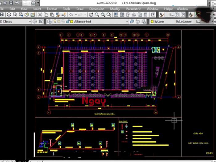 Phần mềm thiết kế hệ thống phòng cháy chữa cháy - AutoCAD