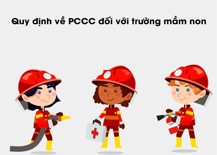 Quy định về PCCC đối với trường mầm non cập nhật mới nhất