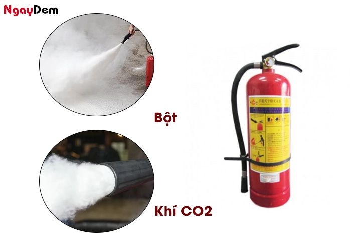 Trong bình chữa cháy có gì?