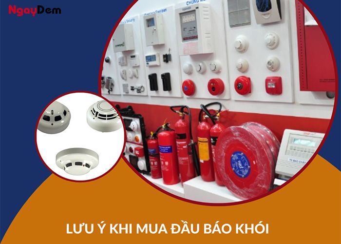 Điều cần lưu ý khi mua đầu báo khói