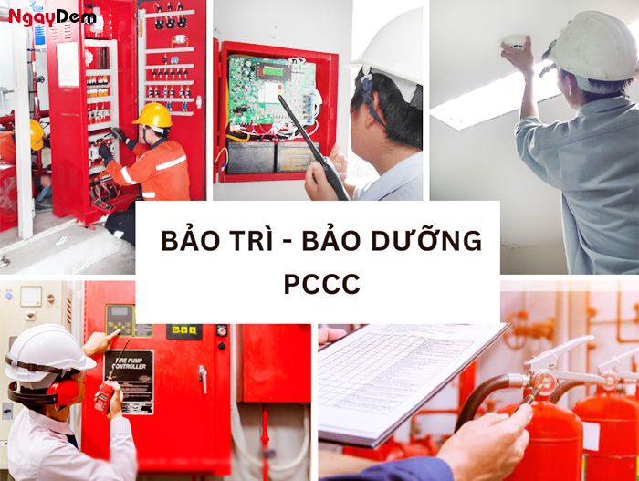 Bảo trì, bảo dưỡng PCCC cho hệ thống báo cháy, chữa cháy Bảo trì, bảo dưỡng PCCC cho hệ thống báo cháy, chữa cháy