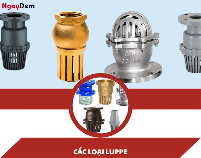 Các loại luppe chữa cháy phổ biến nhất hiện nay