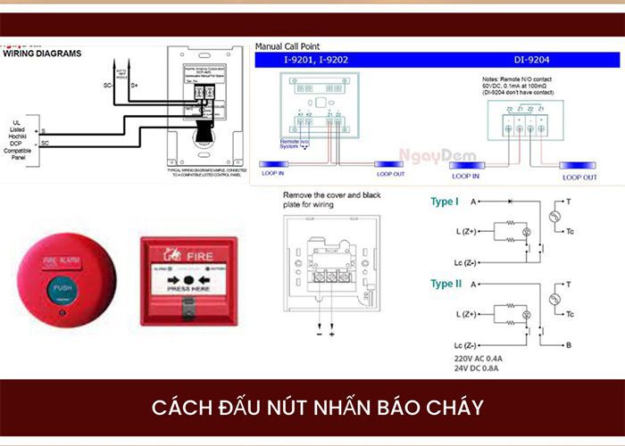 Bật mí cách đấu nút nhấn báo cháy đạt chuẩn