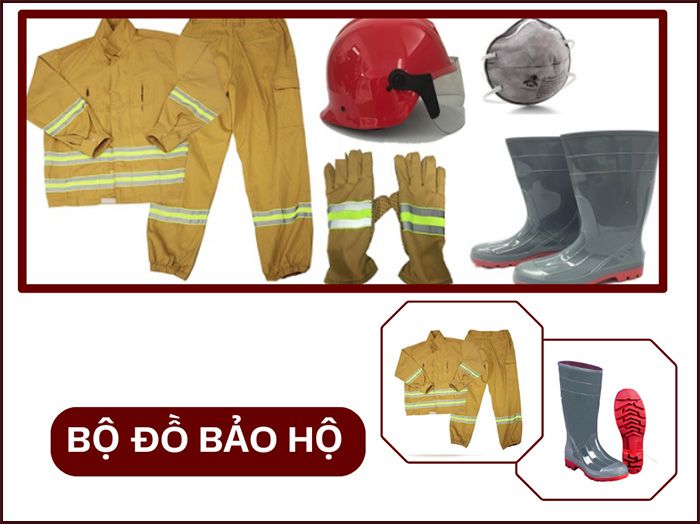 Bộ đồ bảo hộ phòng cháy chữa cháy
