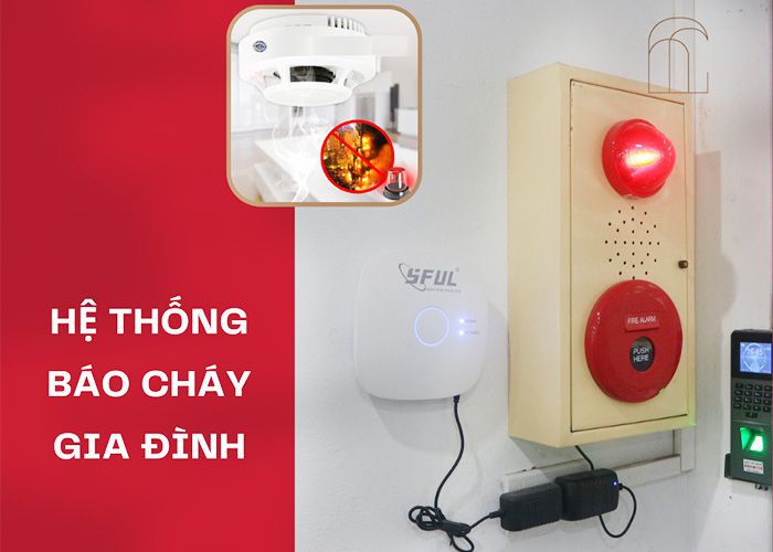 Thi công Lắp đặt hệ thống báo cháy gia đình