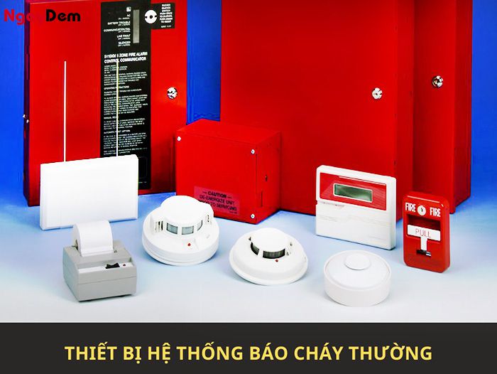 Thành phần của hệ thống báo cháy thường