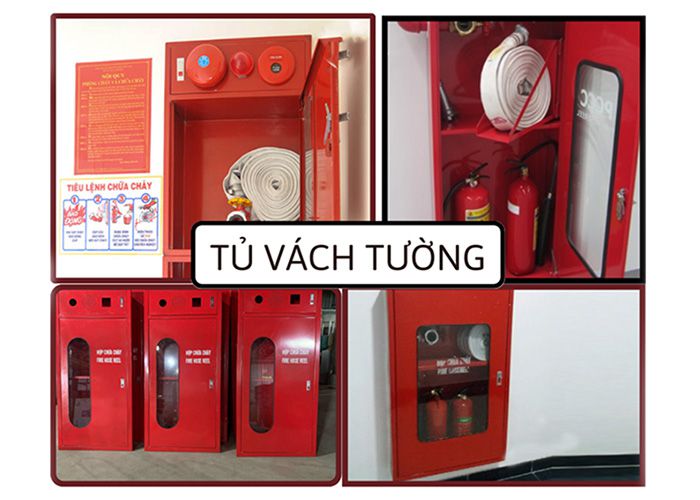 Cấu tạo và hướng dẫn lắp đặt tủ chữa cháy vách tường