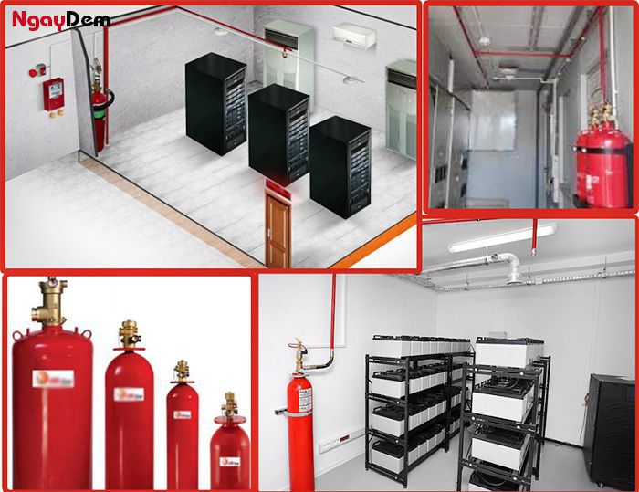 Ứng dụng của hệ thống chữa cháy khí FM200