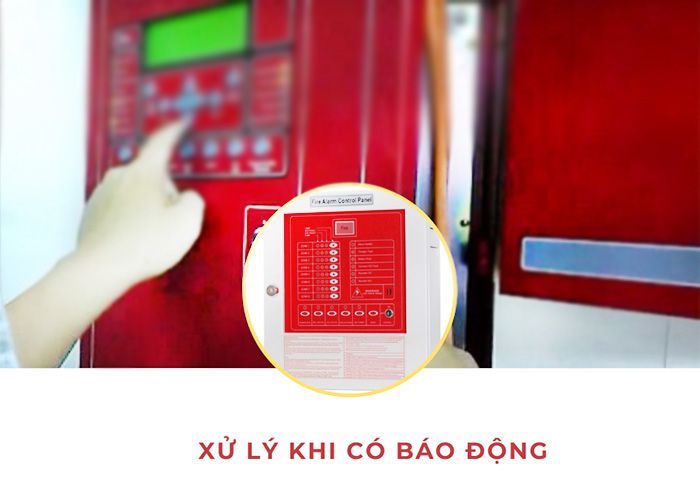 Xử lý tình huống khi có báo động cháy