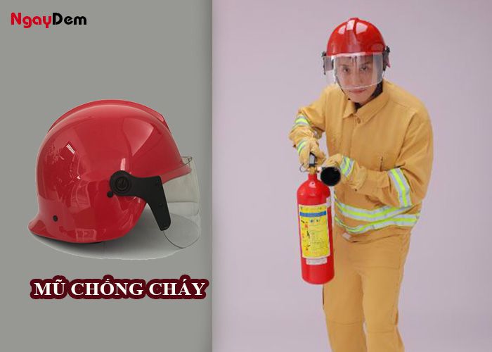Mũ chống cháy - trang phục PCCC