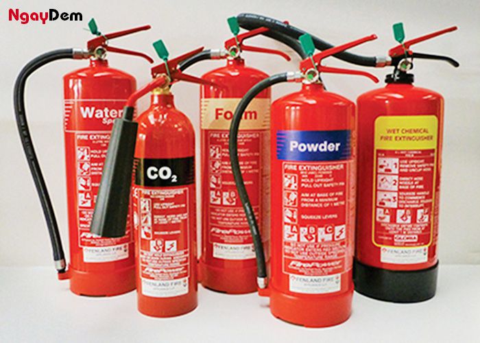 Các loại bình cứu hoả mini phổ biến nhất