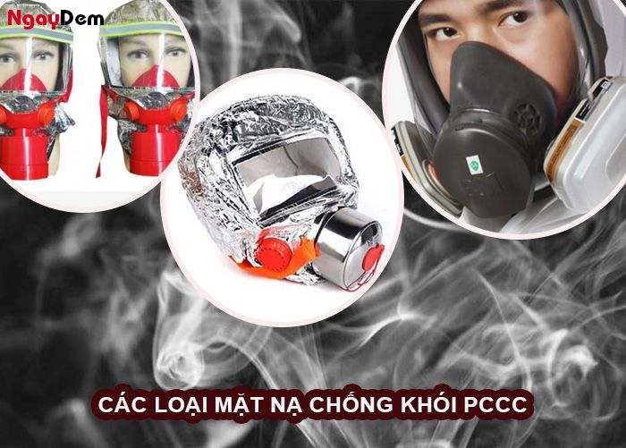 Các loại mặt nạ chống khói PCCC được sử dụng phổ biến