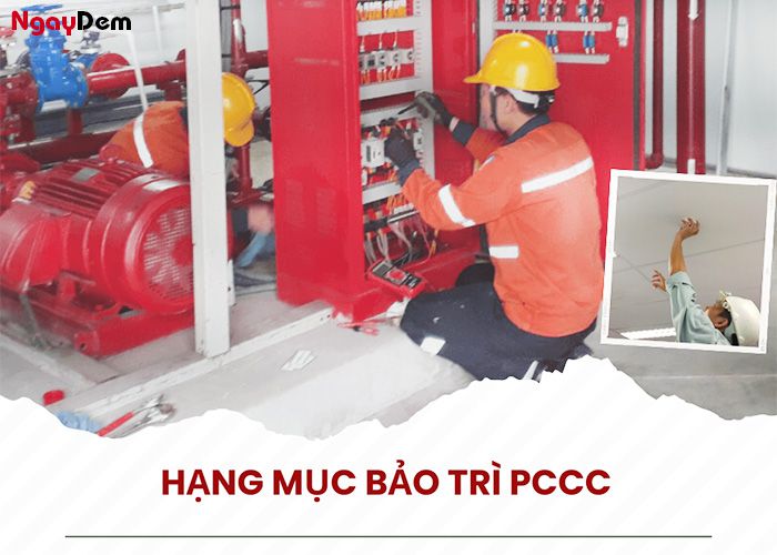 Hạng mục bảo trì hệ thống PCCC