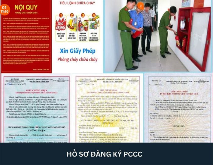 Hồ sơ đăng ký phòng cháy chữa cháy chuẩn
