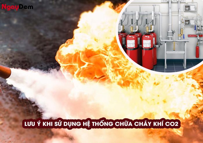 Một số lưu ý khi lắp đặt hệ thống chữa cháy CO2