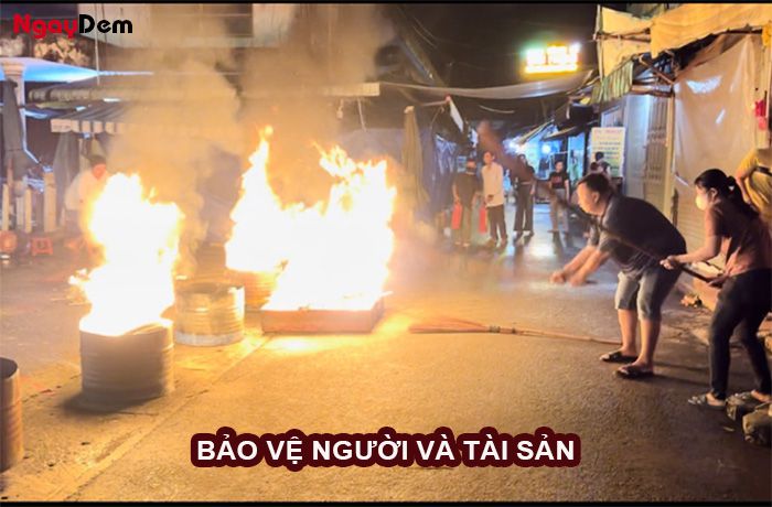 Bảo vệ tài sản và hàng hoá kinh doanh