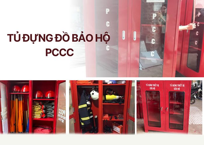 Tủ đựng đồ bảo hộ PCCC bảo quản hiệu quả tối ưu