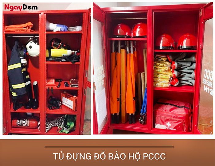 Tủ đựng đồ bảo hộ PCCC có vai trò gì?
